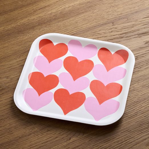 Marimekko Oiva Sydämet Tray West Elm