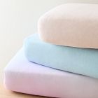Rainbow Watercolor Jersey Crib Fitted Sheet Bundle