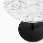 Orbit Round Dining Table  - Faux Marble