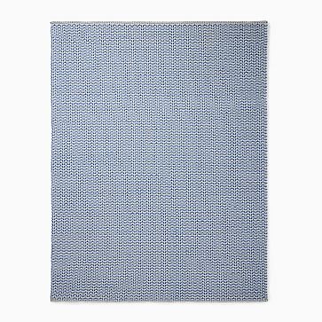 Indoor/Outdoor Basketweave Low Maintenance Rug | West Elm