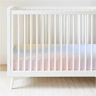 Rainbow Watercolor Jersey Crib Fitted Sheet