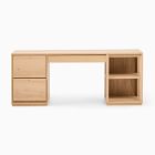 Norre 3-Piece Modular Desk w/ Drawers &amp; Shelves (75&quot;)