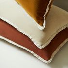 Classic Cotton Velvet Lumbar Pillow Cover