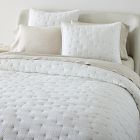 European Flax Linen Waffle Quilt &amp; Shams