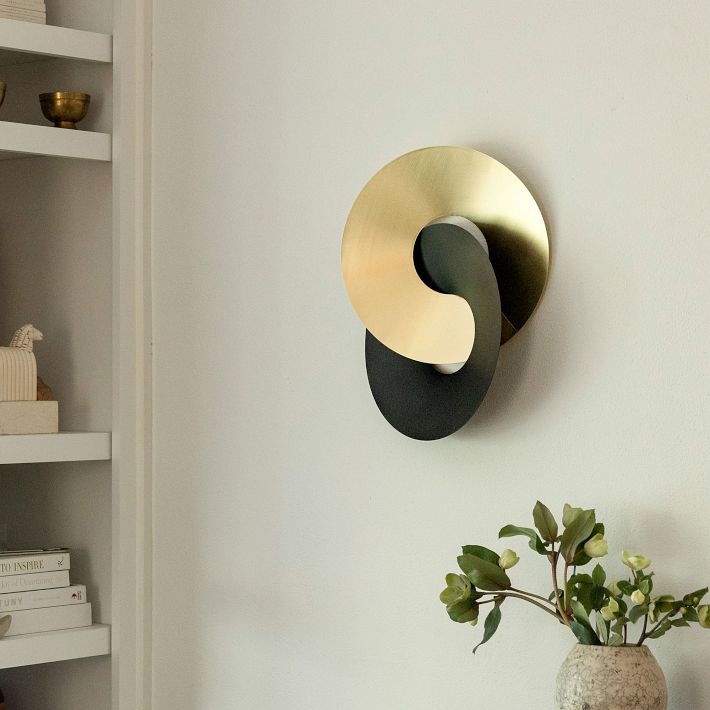 Circle &amp; Line Clasp Wall Hanging