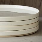 Straight-Sided Stoneware Dinner Plate Sets