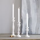 Unscented Wax Taper Candles (Set of 6)