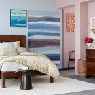 Oversized Abstract Waves Framed Wall Art by Sarah Campbell
