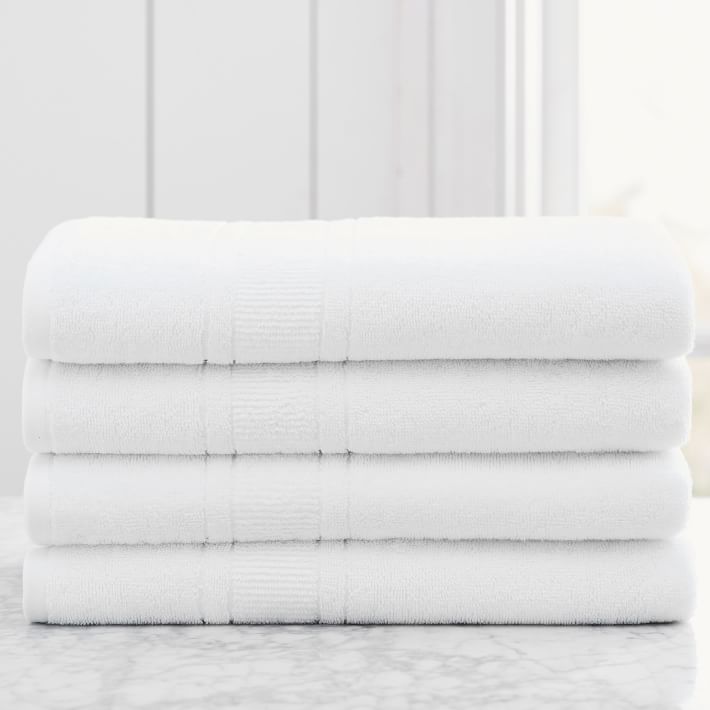Design Crew Basics Terry Bath Towels (Set of 4)
