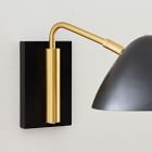 Curvilinear Mid-Century Sconce