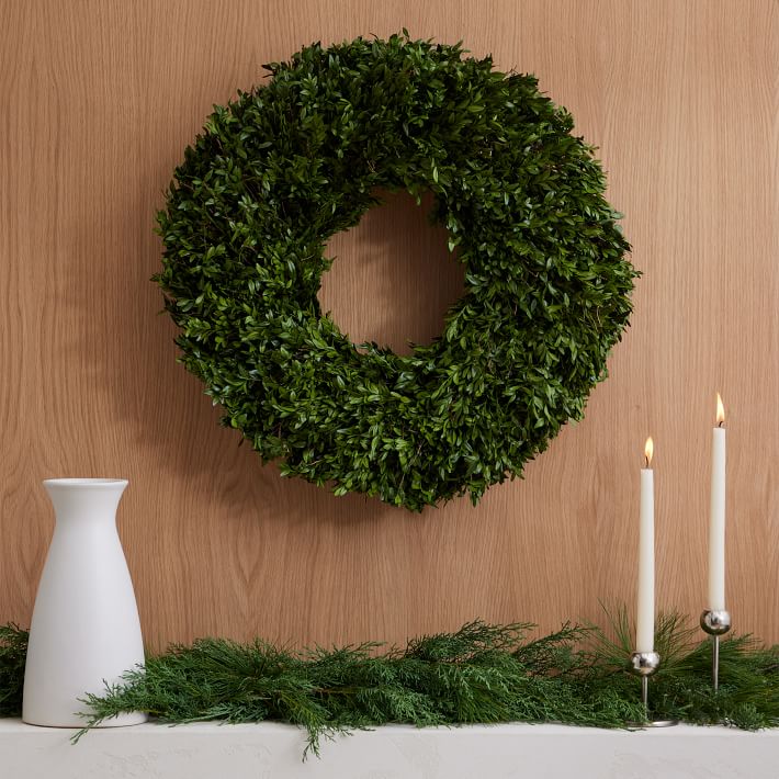 Preserved Boxwood Wreath