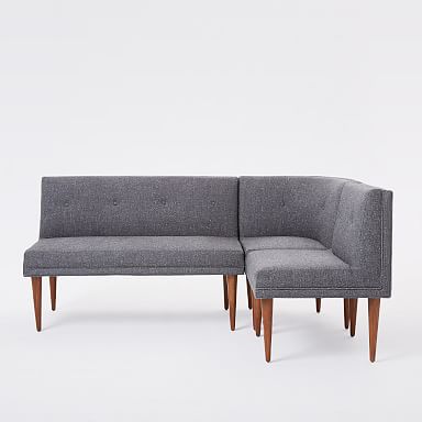 Banquette Mid Century Dining Collection West Elm