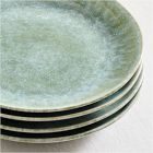 Reactive Glaze Stoneware Salad Plate Sets