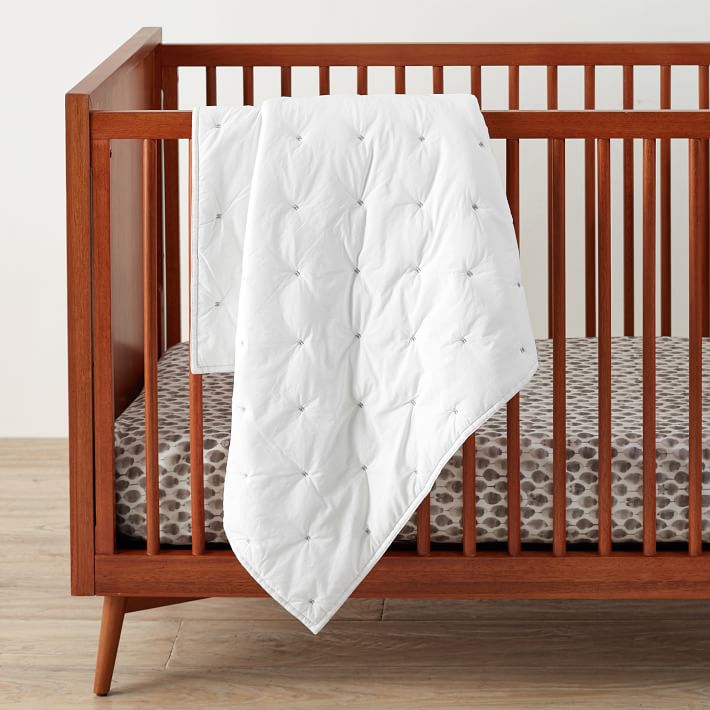 Washed Cotton Percale Toddler Quilt