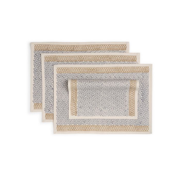 Sustainable Threads Moonlight Placemats (Set of 4)