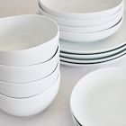 Organic Porcelain Salad Plate Sets