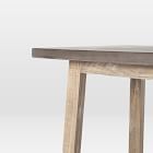 Concrete-Topped Mixed Wood Desk (59&quot;)