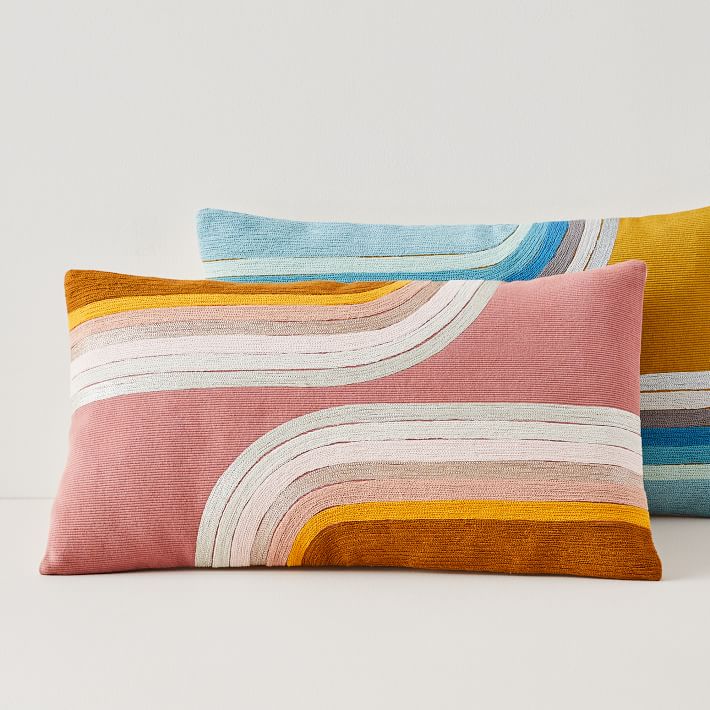 Reflecting Curves Pillow Covers