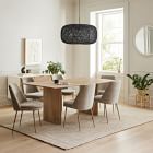 Anton Solid Wood Dining Table (72&quot;, 86&quot;) - ADA