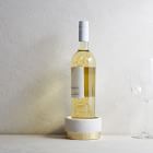 Marble &amp; Brass Wine Coaster