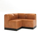 Kirkwood Vegan Leather Banquette