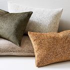 Dotted Chenille Jacquard Lumbar Pillow Cover