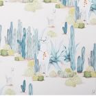 Drop it MODERN Desert Llama Cactus Wallpaper
