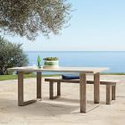 Portside Outdoor Concrete Dining Table (72&quot;)