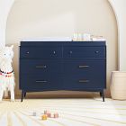 Mid-Century 6-Drawer Changing Table (56&quot;)