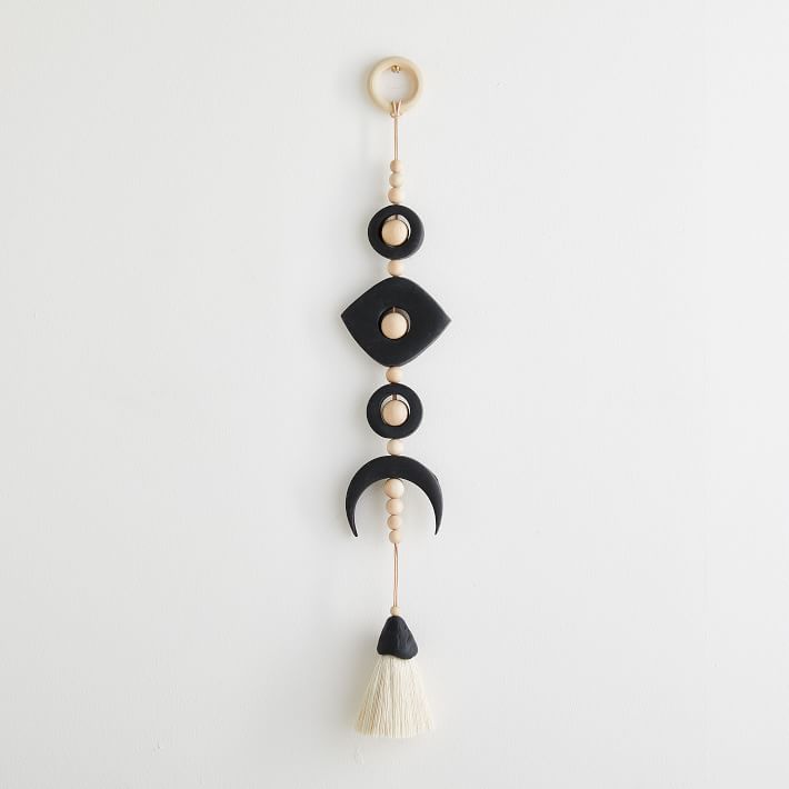 West Perro Wall Hanging - Sand Ojo with Moon