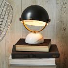 Clint Mini Task Lamp - Antique Bronze/Marble