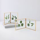 Terrace Folding Frames - Brass