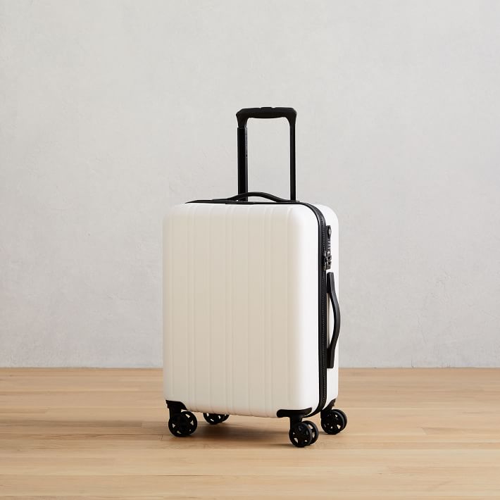 West Elm Carry on Luggage - White
