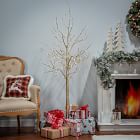 Electric Gold Light-Up Tree - 6' | West Elm