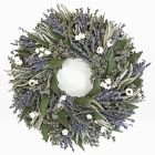 Dried Herb Wreath - Blue