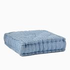 Heather Taylor Home Open Plaid Indoor/Outdoor Floor Cushion