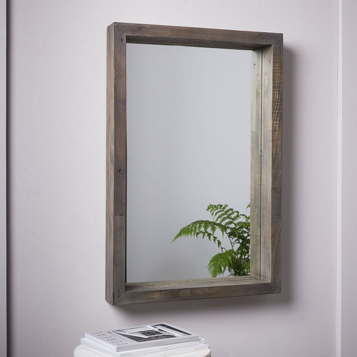 Emmerson&#174; Reclaimed Wood Wall Mirror - 24&quot;W x 36&quot;H