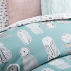 Organic Owl About Naps Duvet Cover &amp; Shams