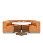 Kirkwood Vegan Leather Banquette