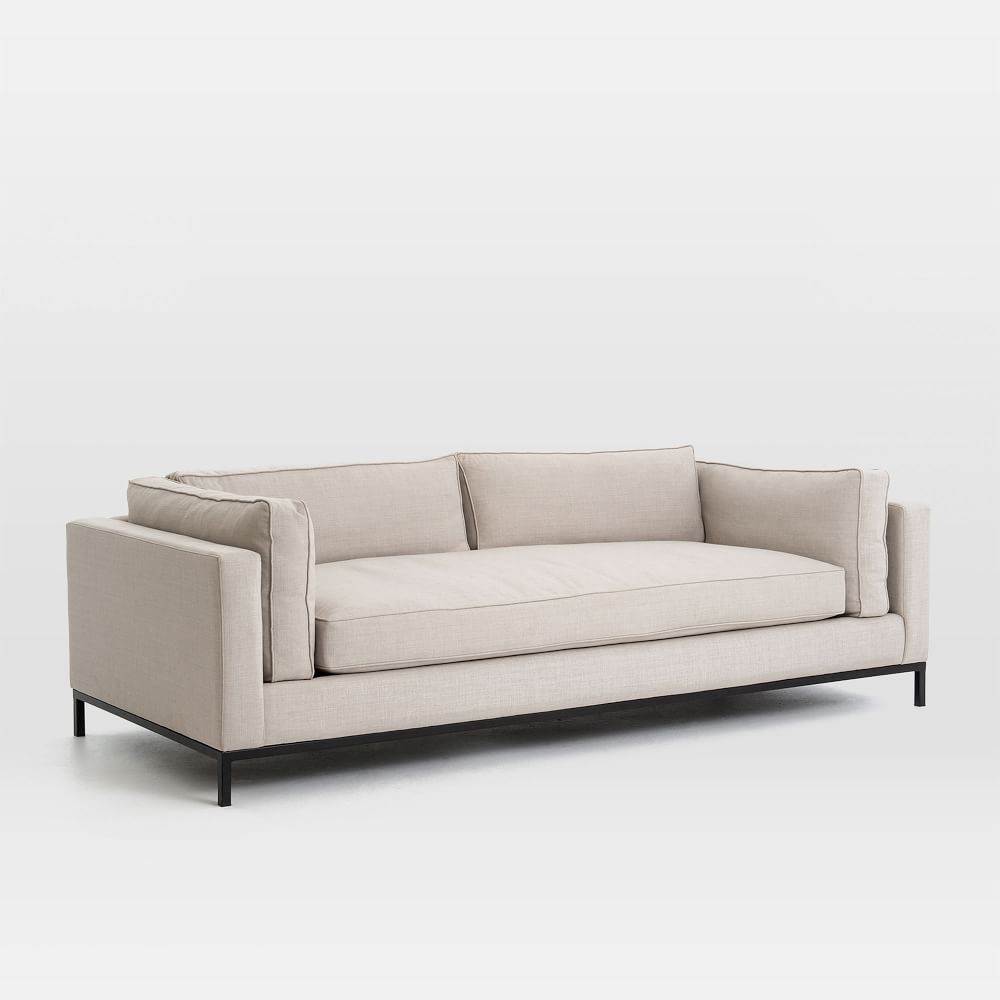 Modern Arm Sofa, Natural