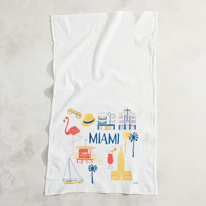 Claudia Pearson City Tea Towels