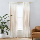 Open Box: Echo Print Curtains (Set of 2) - Gold Dust