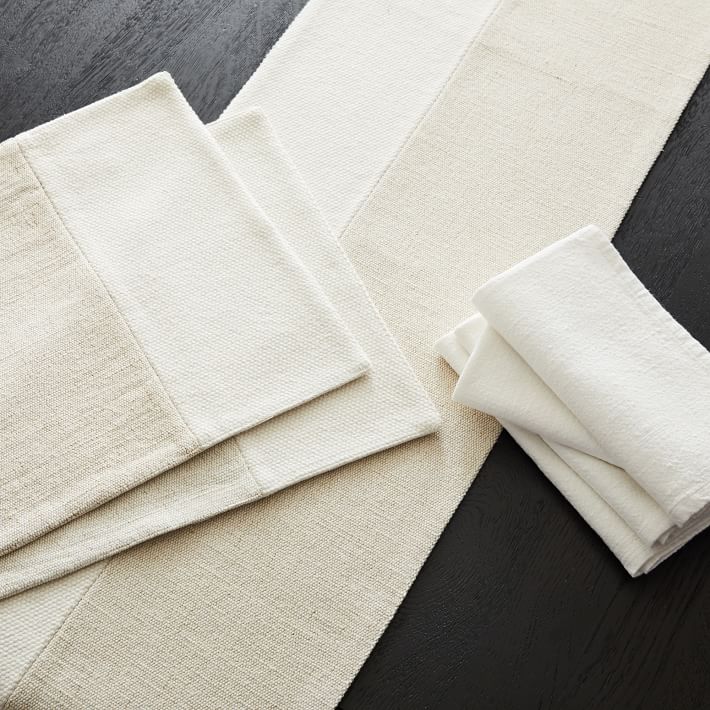 Cotton Canvas Table Linen Sets
