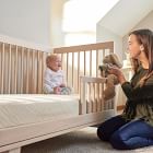 Naturepedic Breathable Lightweight 2-Stage Organic Crib &amp; Toddler Mattress