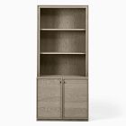 Holmes Modular 2-Door Wood Console w/ Open Hutch (36&quot;)