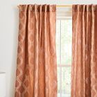 Linear Lattice Jacquard Curtain