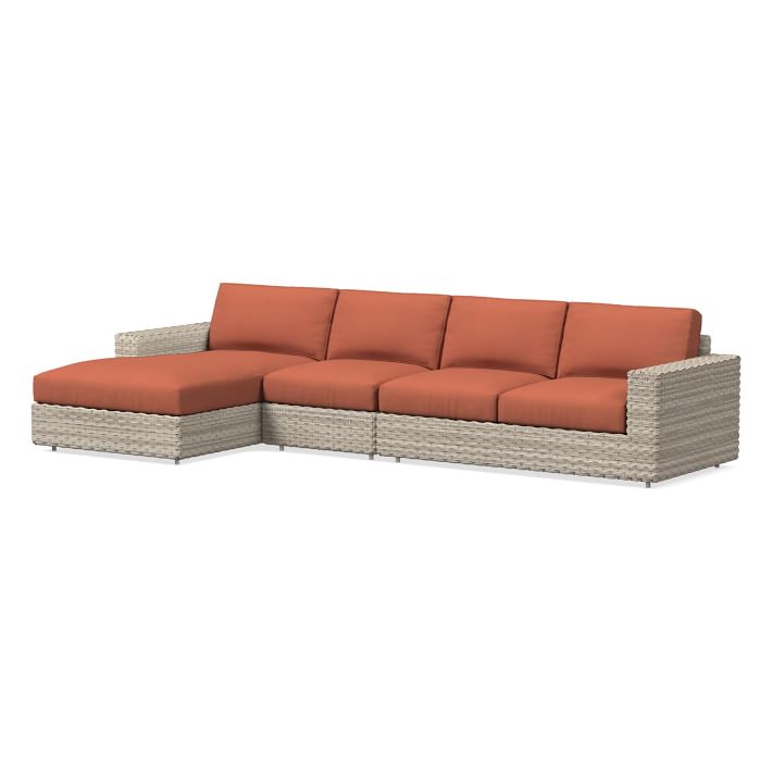Urban Outdoor 3-Piece Chaise Sectional Cushion Covers