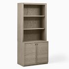 Holmes Modular 2-Door Wood Console w/ Open Hutch (36&quot;)