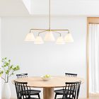 Sculptural 5-Light Cone Chandelier | West Elm