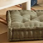 Heather Taylor Home Mini Gingham Indoor/Outdoor Floor Cushion
